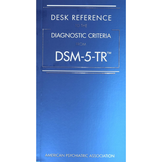 Desk Reference to the Diagnostic Criteria from Dsm-5-tr Paperback