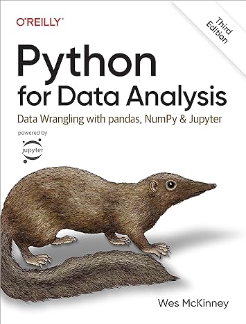 OREILLY PYTHON FOR DATA ANALYSIS