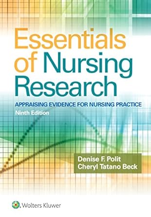 ESEENTIAL OF NURSING RESEARCH 9TH EDITION